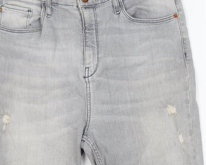 River Island Women's Grey Skinny Jeans Size 14