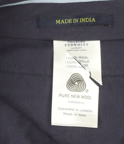 Mens UK Size 40 Charles Tyrwhitt Regular Blue Suit Jacket