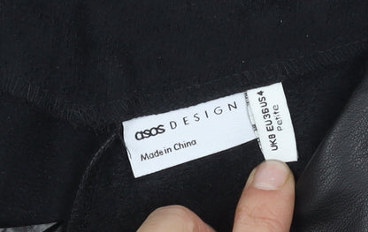 Womens UK Size 8 ASOS Slim Fit Jegging Black Trousers