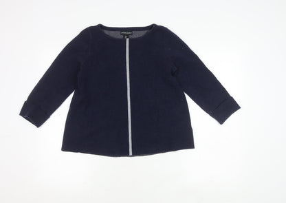 Womens UK Size S Cynthia Rowley Blue Cardigan Jumper