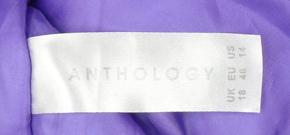 Womens UK Size 18 Anthology Purple