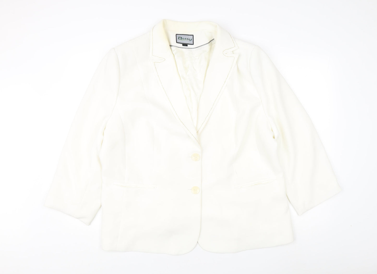 Womens UK Size 24 Busy White