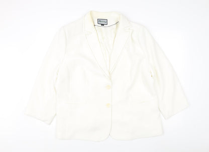 Womens UK Size 24 Busy White
