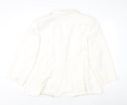 Womens UK Size 24 Busy White