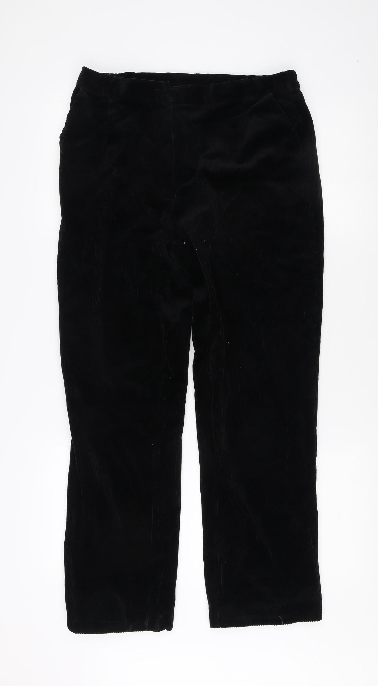 Simona Women’s Black Trousers, Size 14