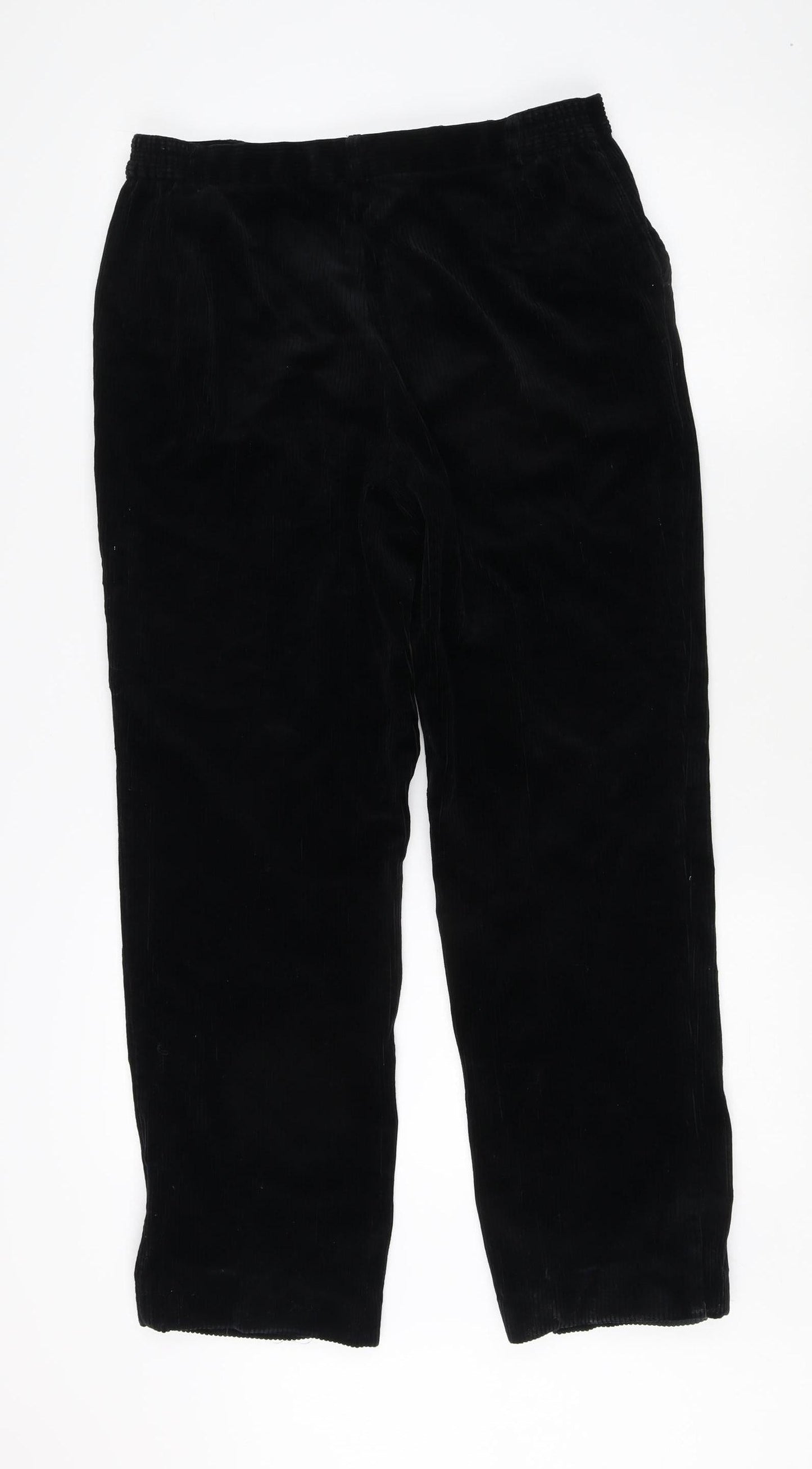 Simona Women’s Black Trousers, Size 14