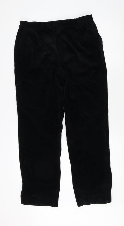 Simona Women’s Black Trousers, Size 14