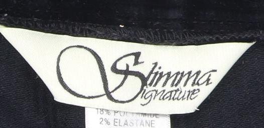 Simona Women’s Black Trousers, Size 14