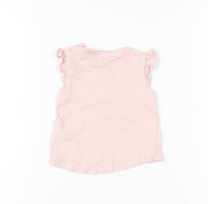 F.R.I.E.N.D.S Baby T-Shirt Unisex Pink 0-3M Lightweight Graphic