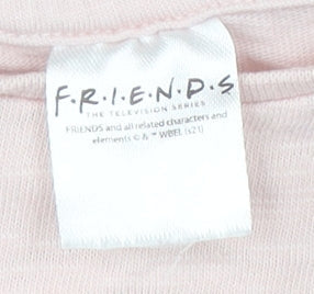 F.R.I.E.N.D.S Baby T-Shirt Unisex Pink 0-3M Lightweight Graphic
