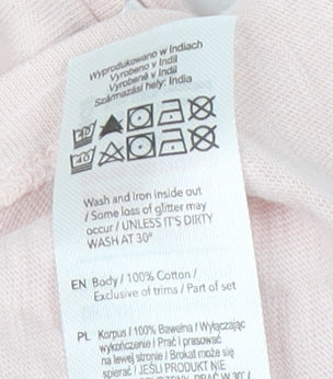 F.R.I.E.N.D.S Baby T-Shirt Unisex Pink 0-3M Lightweight Graphic