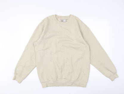 Zantos Men's Beige Pullover Sweatshirt - Size S