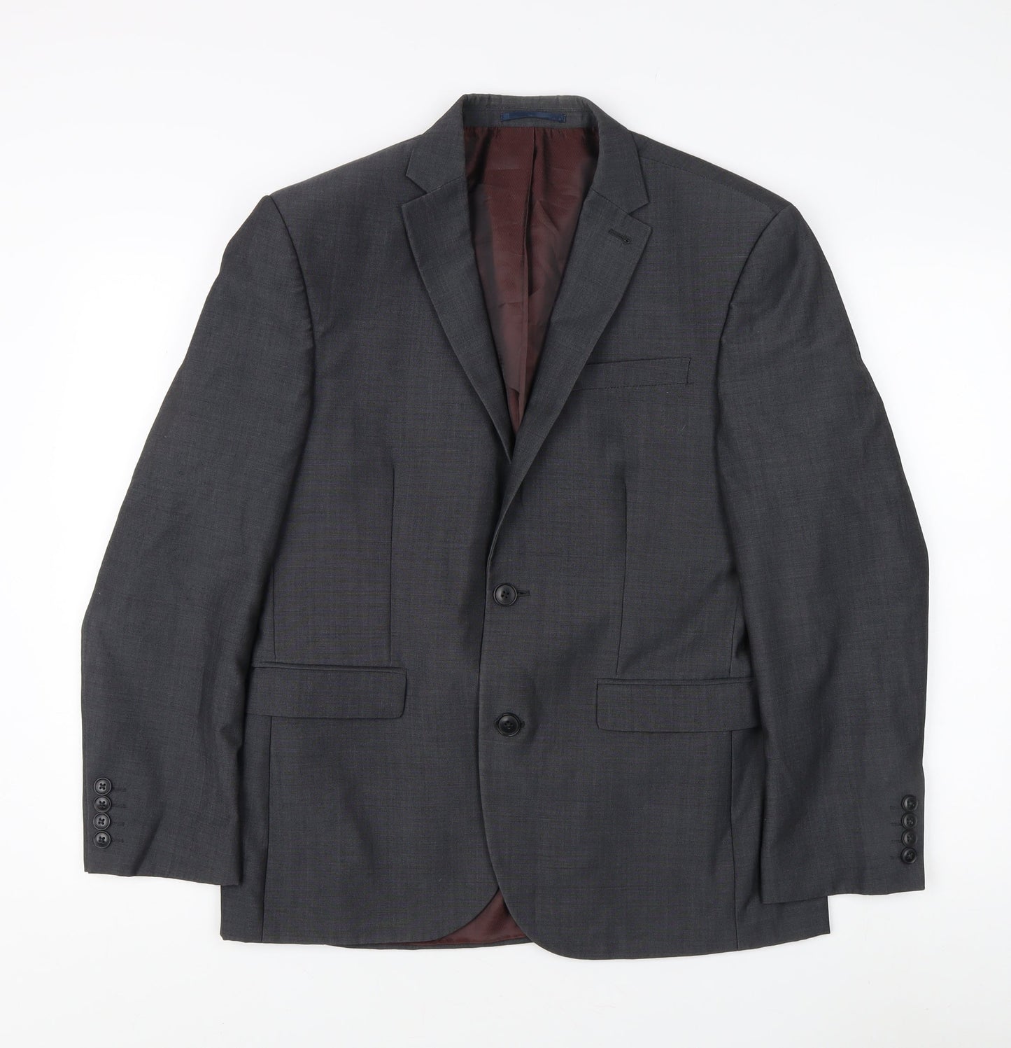Mens UK Size 38 NEXT Regular Grey Suit Jacket