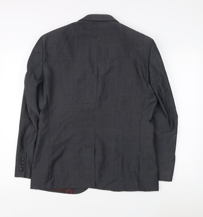 Mens UK Size 38 NEXT Regular Grey Suit Jacket