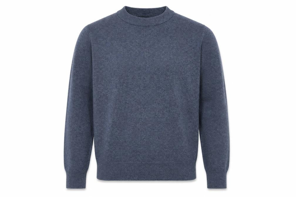 Mens UK Size S Marks and Spencer Blue Pullover Jumper