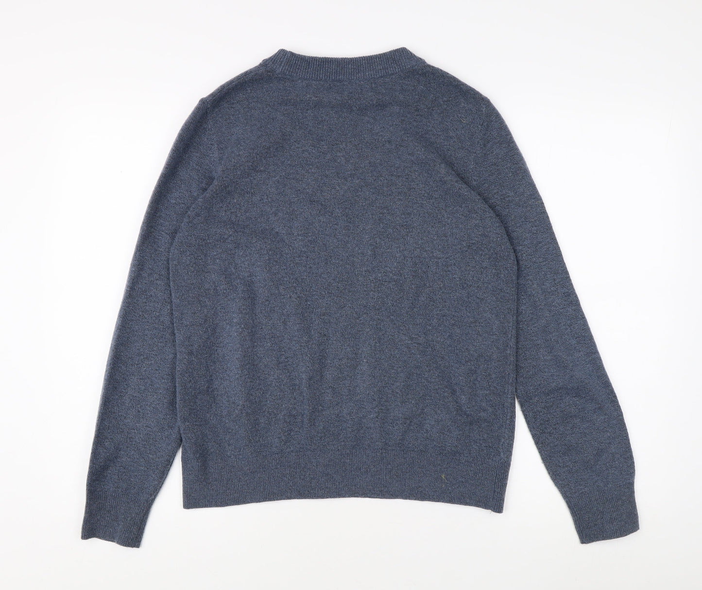 Marks and Spencer Men's Blue S Pullover Jumper