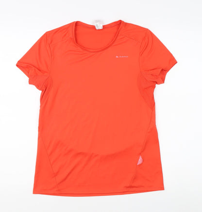 Quechua Men's Red Athletic T-Shirt - Size M