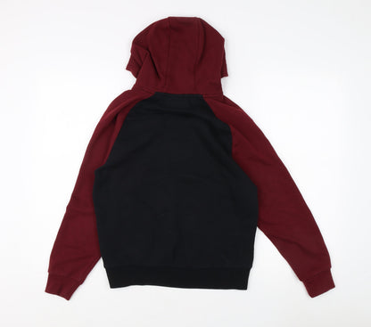 Teens UK Size 12 Plus Henleys Multicoloured Pullover Hoodie
