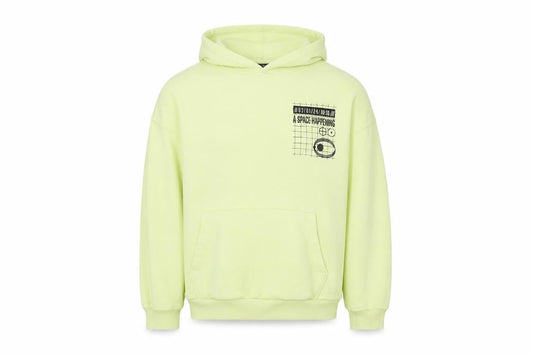 Marks and Spencer Boys Green Hoodie 13-14 Years Cotton Blend