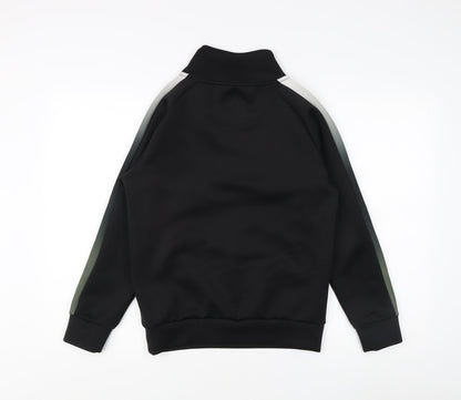 Sonneti Boys Black 1/4 Zip Sweatshirt 11-12 Years