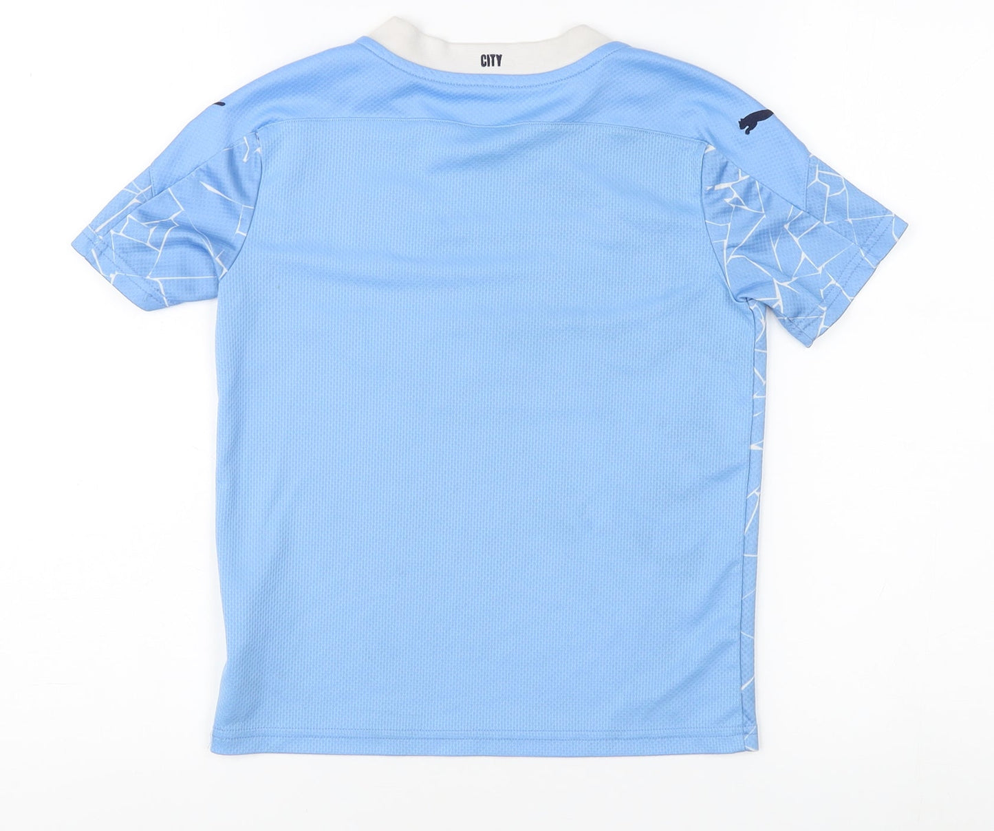 Puma Boys Blue Football Jersey 9-10 Years