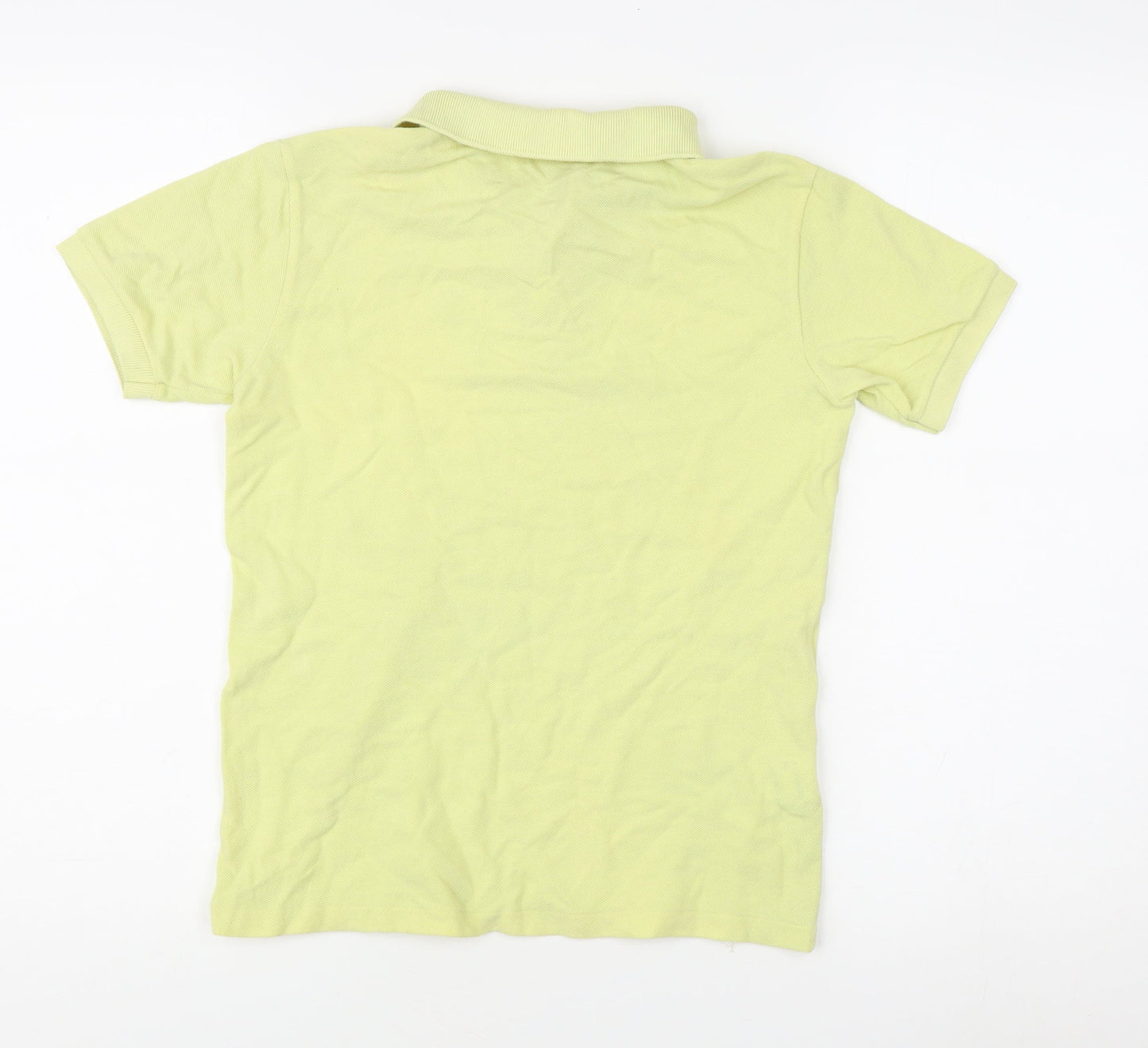 Lacoste Boys Yellow Polo Shirt - Size 12 Years, Casual Style