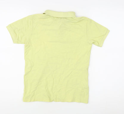 Lacoste Boys Yellow Polo Shirt - Size 12 Years, Casual Style