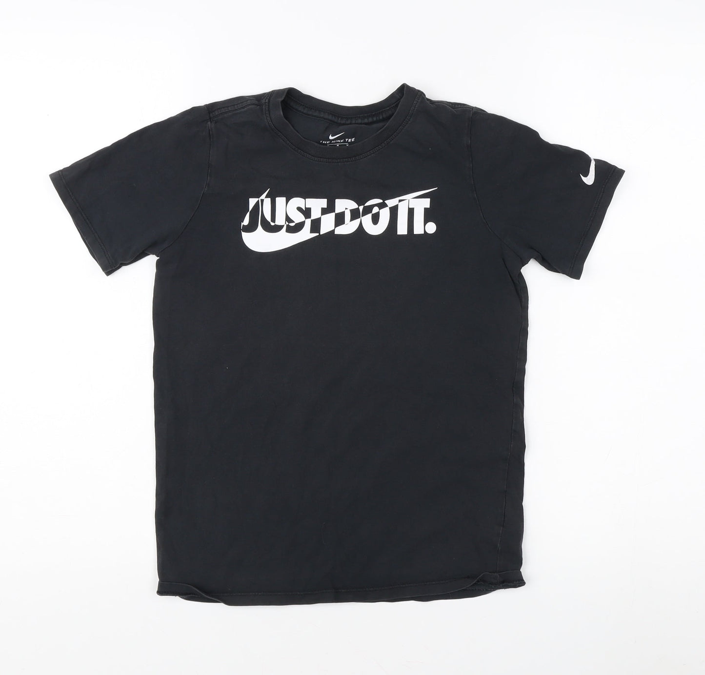 Nike Men's Black Athletic Fit Logo T-Shirt M