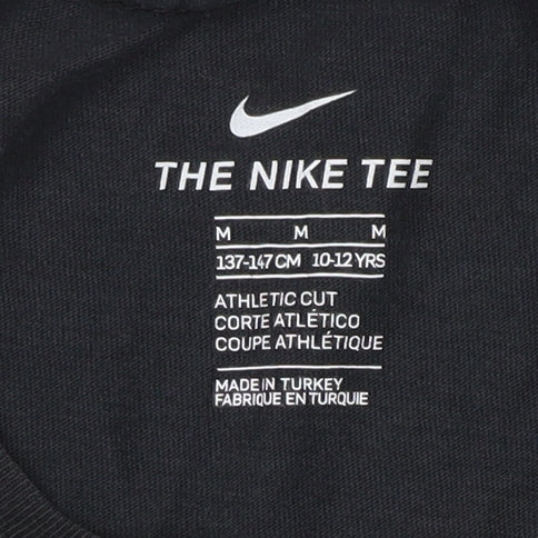 Nike Men's Black Athletic Fit Logo T-Shirt M