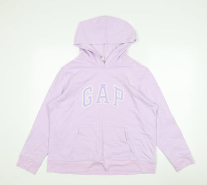 GAP Women's Purple Pullover Hoodie XL