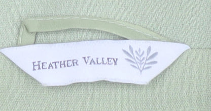 Heather Valley Women's Green Blazer, Regular Fit