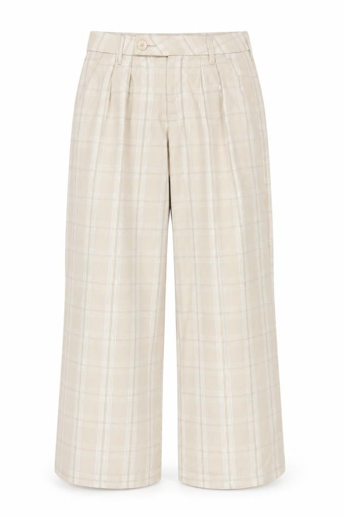 Womens UK Size 8 H&M Regular Fit  Beige Trousers