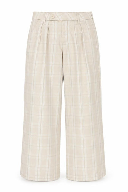Womens UK Size 8 H&M Regular Fit  Beige Trousers