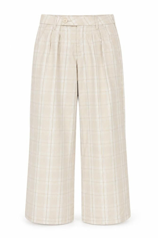 Womens UK Size 8 H&M Regular Fit  Beige Trousers