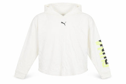 Unisex Adults UK Size S PUMA White Pullover Hoodie