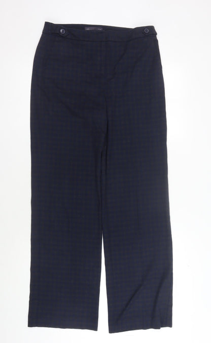 Womens UK Size 10 Marks and Spencer Regular Fit  Blue Trousers
