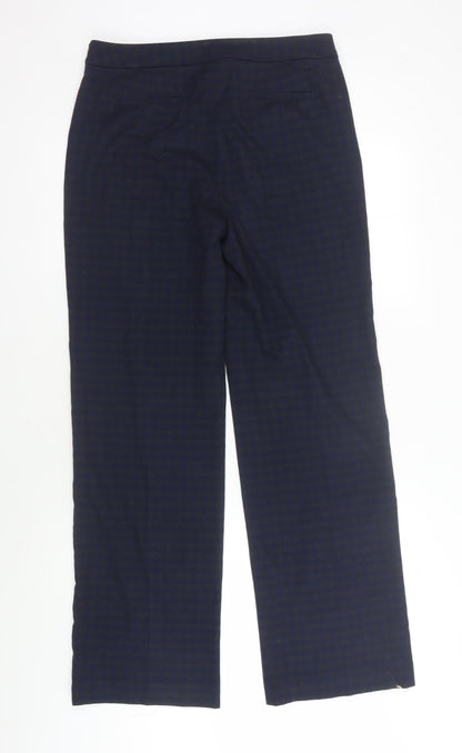 Womens UK Size 10 Marks and Spencer Regular Fit  Blue Trousers