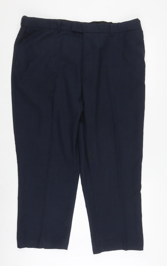 Harvey & Jones Men's Blue Trousers 40S