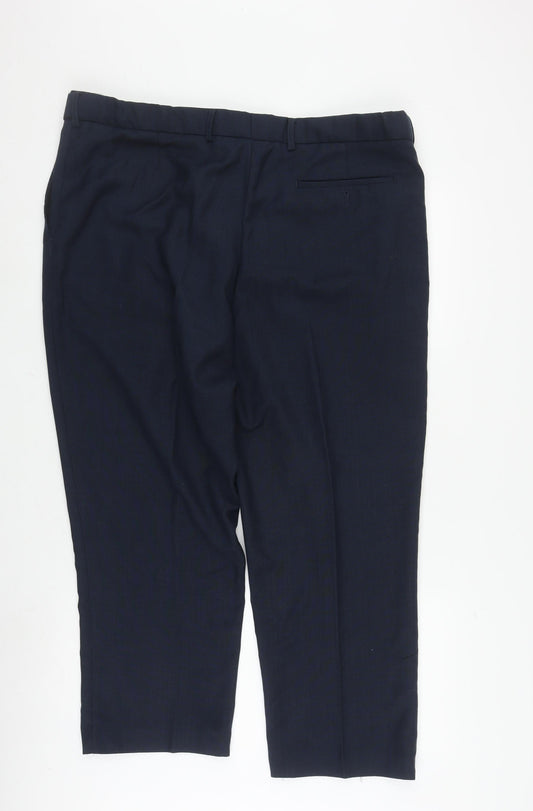 Harvey & Jones Men's Blue Trousers 40S