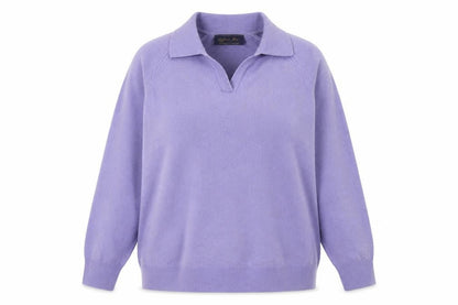 Gifford Fox Women's Purple Wool Jumper Size 16/18