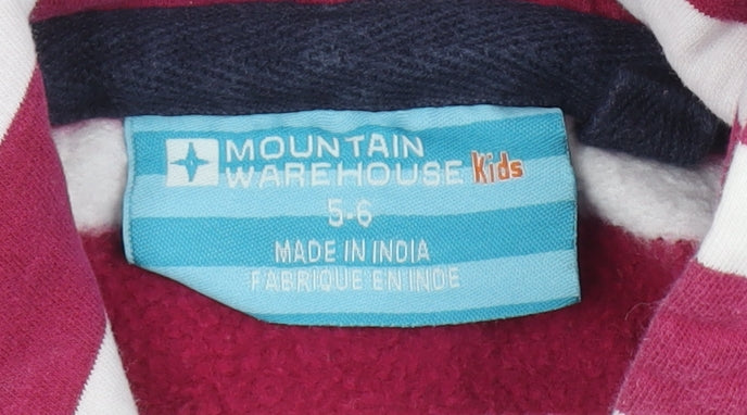 Mountain Warehouse Girls Multicoloured Hoodie, 5-6 Years, Pullover