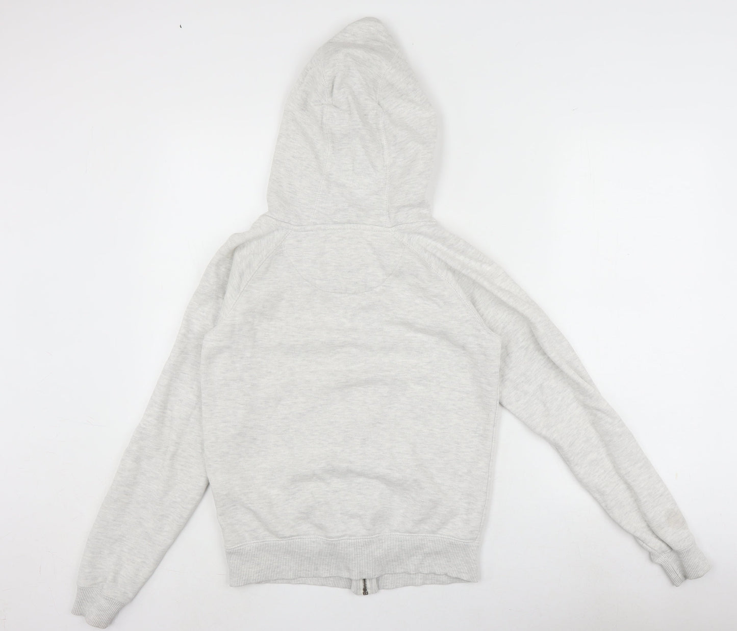 SoulCal&Co Women's Grey Hooded Basic Jacket Size 8