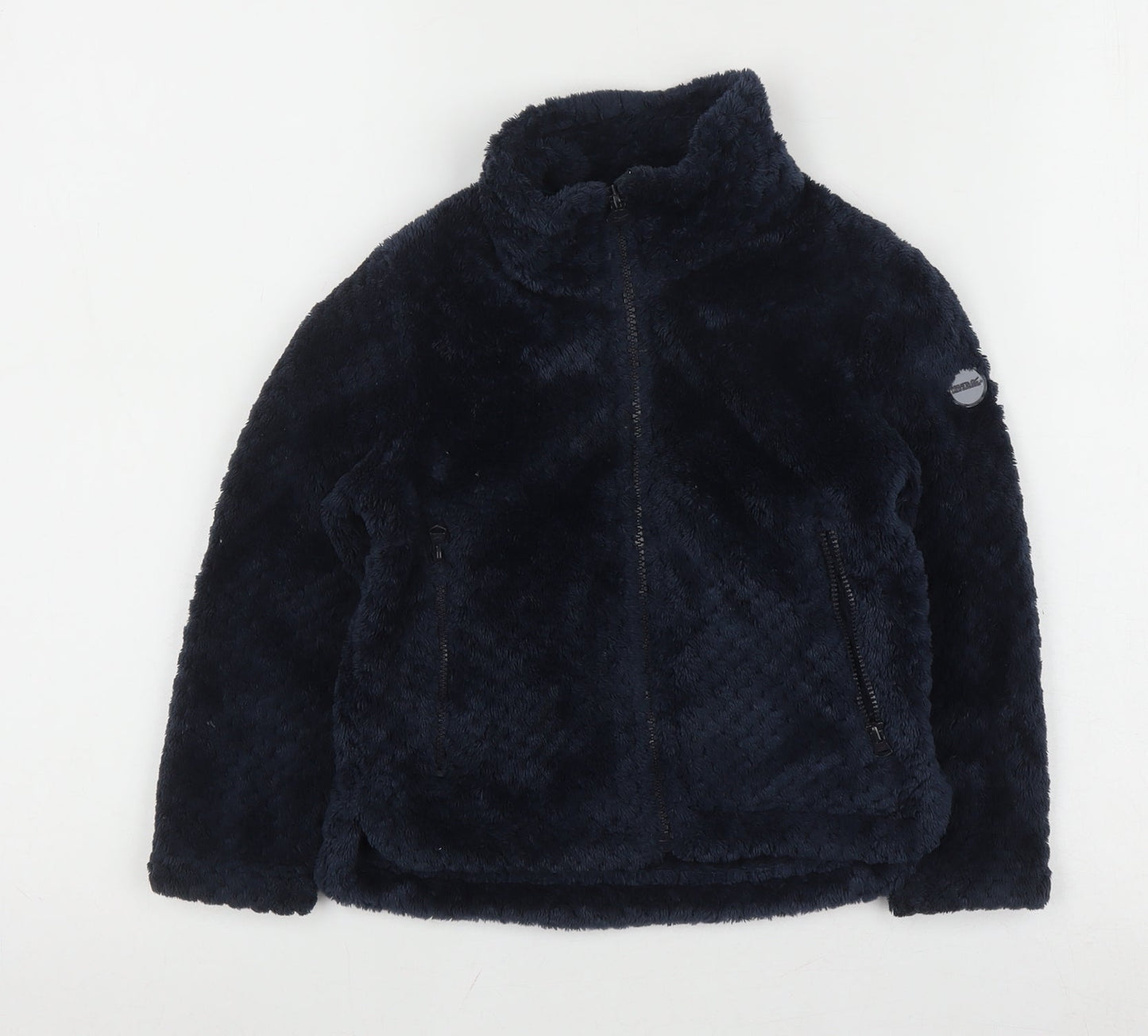 Regatta Boys Blue Fleece Jacket, Size 5-6 Years with Zip Closure