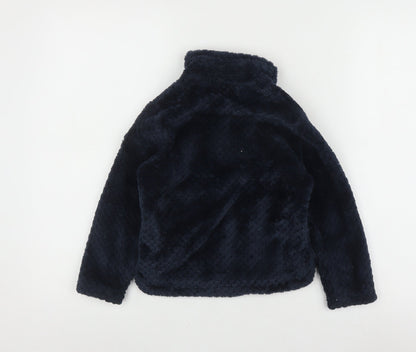 Regatta Boys Blue Fleece Jacket, Size 5-6 Years with Zip Closure