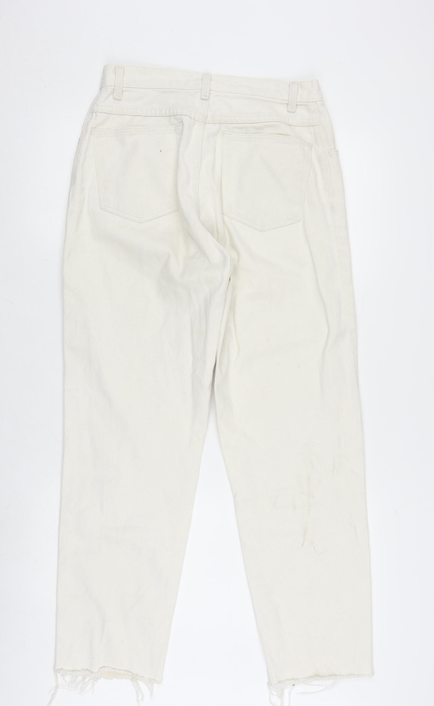 Womens UK Size 10 Wrangler   White Jeans
