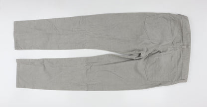 J.Crew Men's Grey Corduroy Trousers M