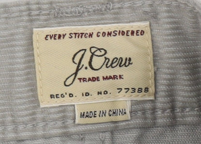 J.Crew Men's Grey Corduroy Trousers M