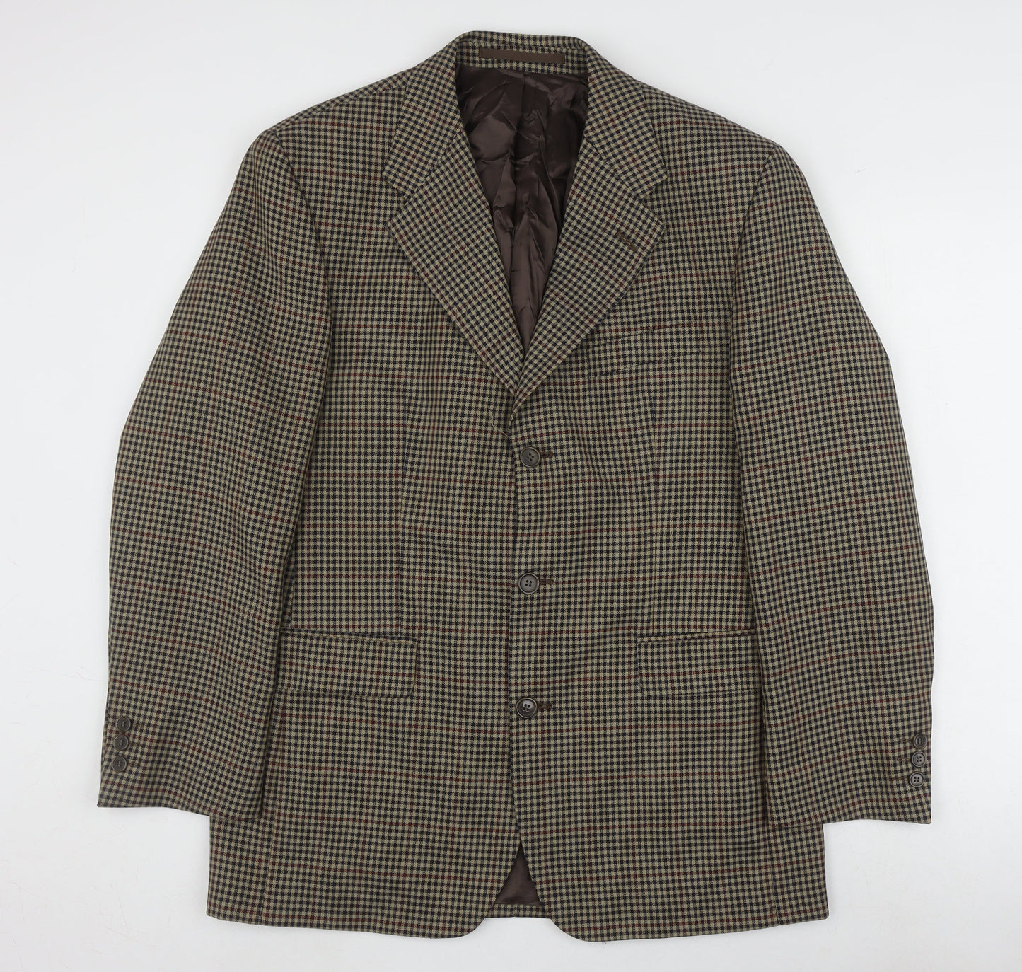 Mens UK Size 40 Dunn & Co Regular Brown Suit Jacket