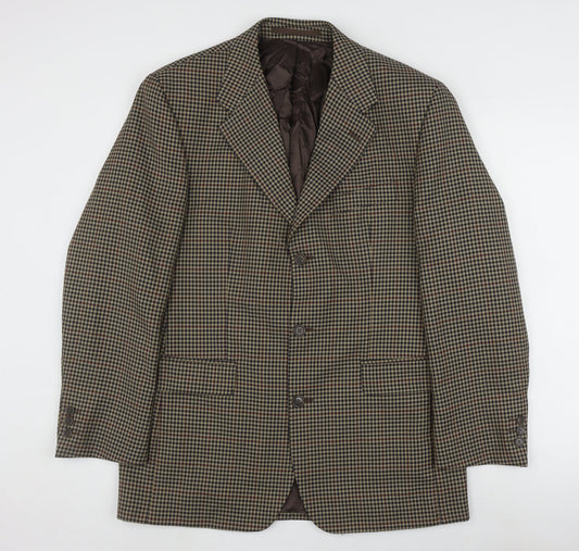 Mens UK Size 40 Dunn & Co Regular Brown Suit Jacket