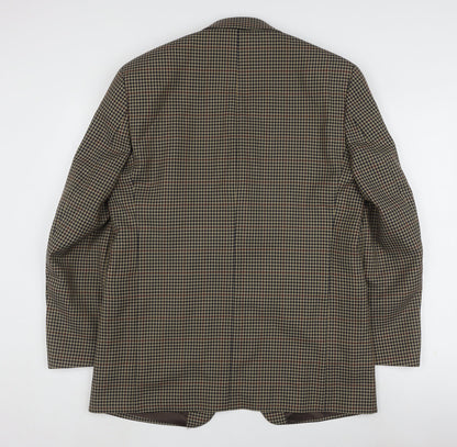 Mens UK Size 40 Dunn & Co Regular Brown Suit Jacket